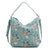 Oversized Hobo Shoulder Bag-Sunlit Garden Sage-Image 1-Vera Bradley