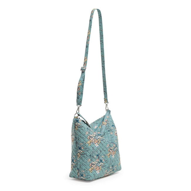 Oversized Hobo Shoulder Bag-Sunlit Garden Sage-Image 2-Vera Bradley
