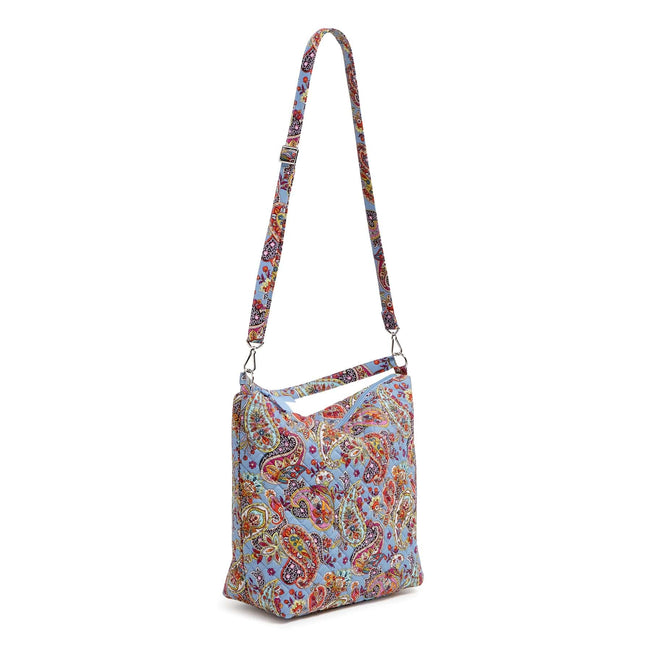 Oversized Hobo Shoulder Bag-Provence Paisley-Image 2-Vera Bradley