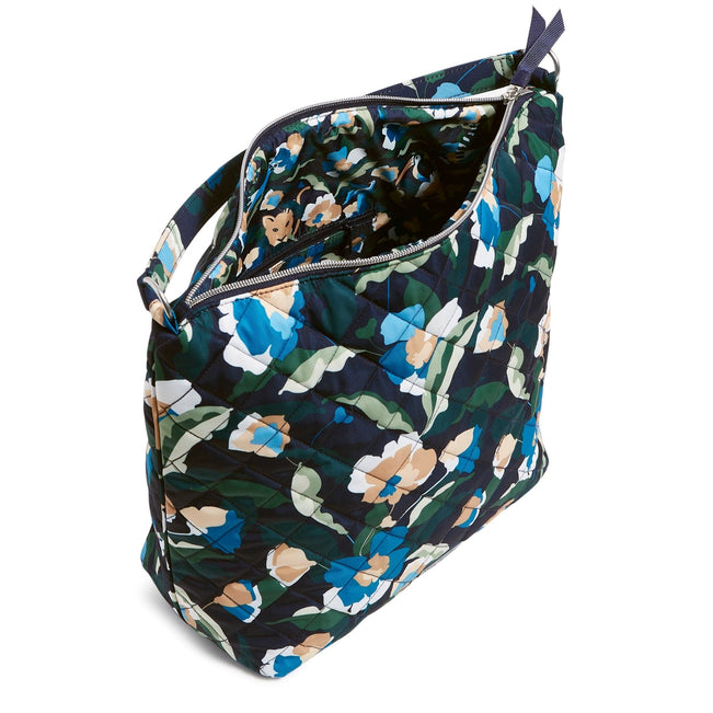Oversized Hobo Shoulder Bag-Immersed Blooms-Image 6-Vera Bradley