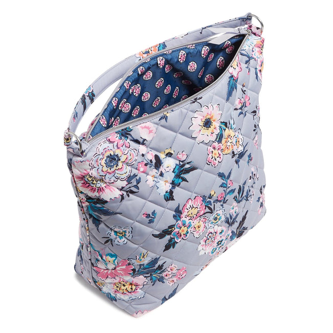Oversized Hobo Shoulder Bag-Parisian Bouquet-Image 5-Vera Bradley