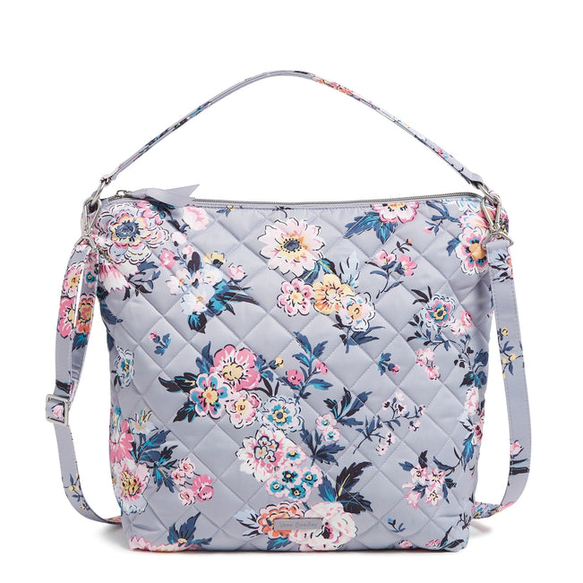 Oversized Hobo Shoulder Bag-Parisian Bouquet-Image 1-Vera Bradley