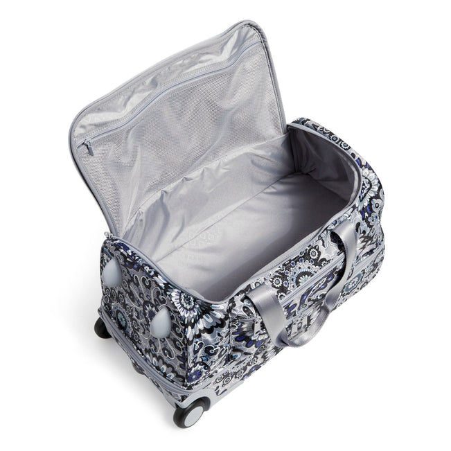 Rolling Duffel Bag-Tranquil Medallion-Image 3-Vera Bradley