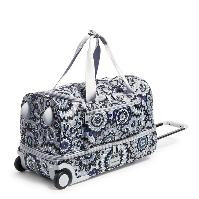 Rolling Duffel Bag-Tranquil Medallion-Image 1-Vera Bradley