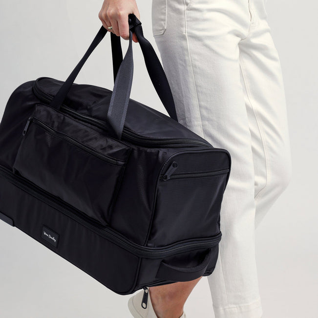 Rolling Duffel Bag-Tranquil Medallion-Image 5-Vera Bradley