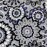 XL Rolling Duffel Bag-Tranquil Medallion-Image 7-Vera Bradley