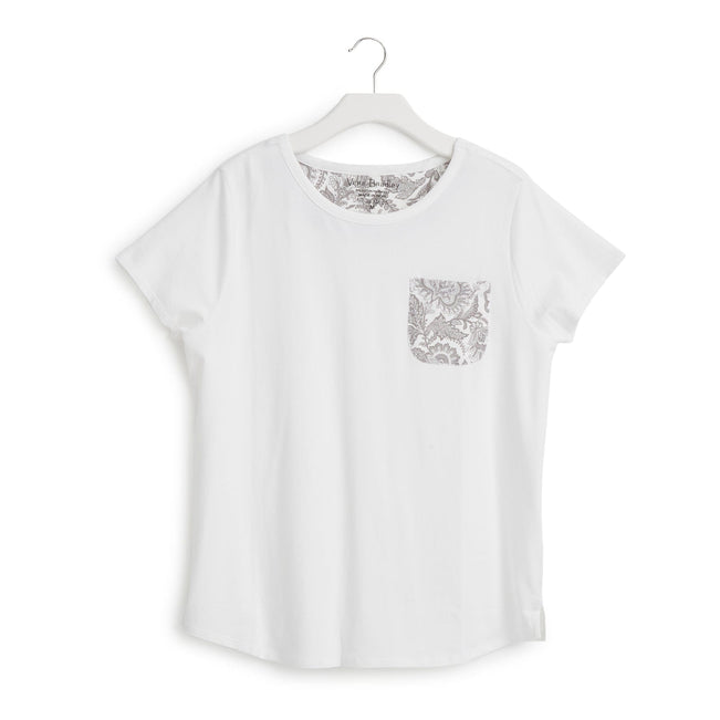 Short-Sleeved Pajama Tee-Java Lace-Image 1-Vera Bradley