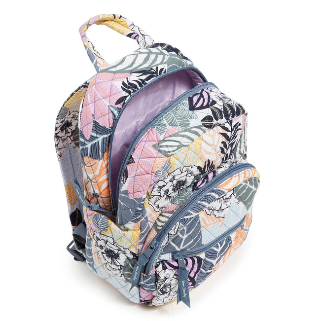 Essential Compact Backpack-Palm Floral-Image 3-Vera Bradley