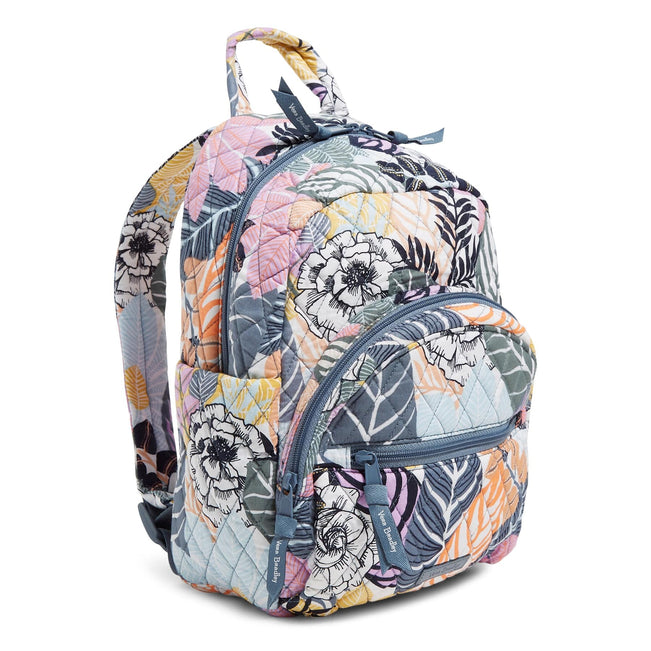 Essential Compact Backpack-Palm Floral-Image 2-Vera Bradley