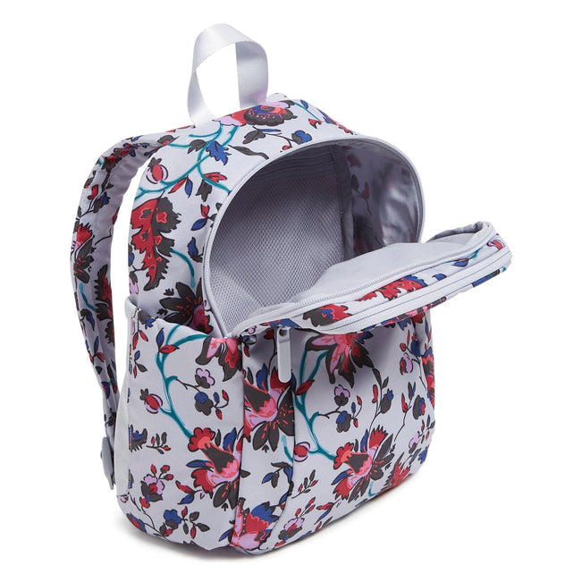Lighten Up Sporty Compact Backpack-Vineyard Floral-Image 2-Vera Bradley