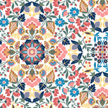 Jogger Pajama Pants-Enchanted Mandala-Image 2-Vera Bradley