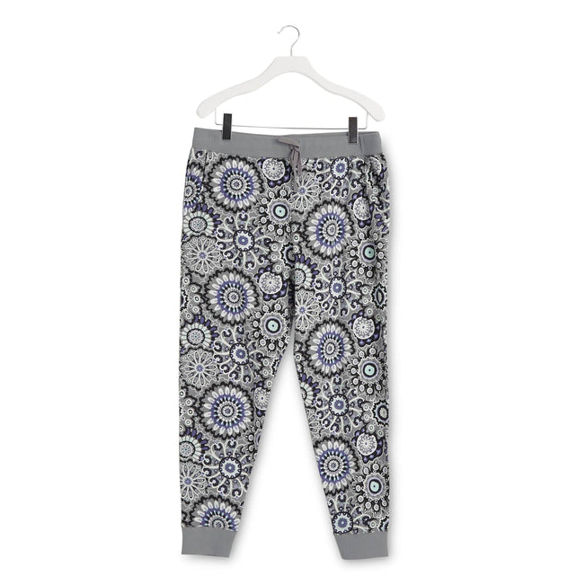 Jogger Pajama Pants-Tranquil Medallion-Image 1-Vera Bradley