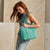 Small Vera Tote Bag-Garden Green Leaf-Image 2-Vera Bradley