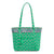 Small Vera Tote Bag-Garden Green Leaf-Image 1-Vera Bradley