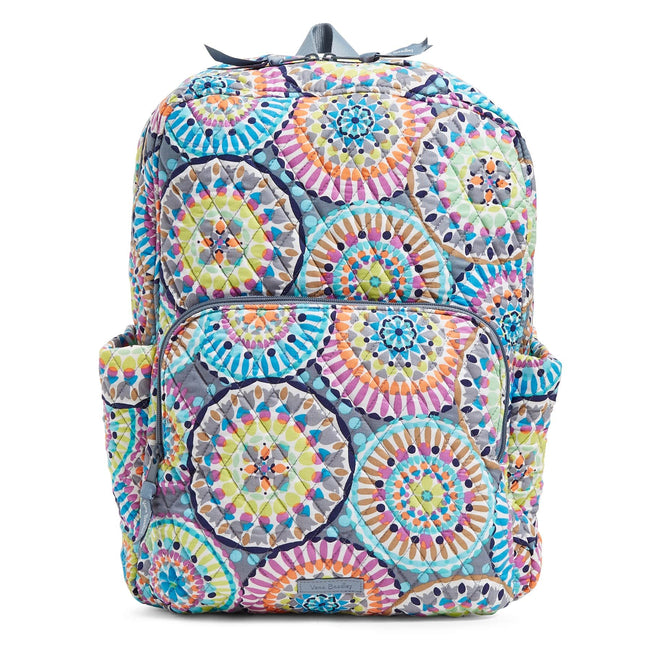 Outlet Essential Backpack-Sunny Medallion-Image 1-Vera Bradley