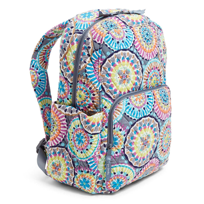 Outlet Essential Backpack-Sunny Medallion-Image 2-Vera Bradley