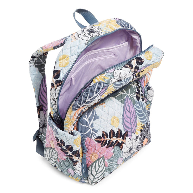 Essential Backpack-Palm Floral-Image 3-Vera Bradley