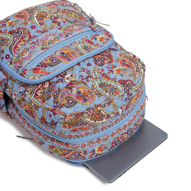 Campus Backpack-Provence Paisley-Image 5-Vera Bradley
