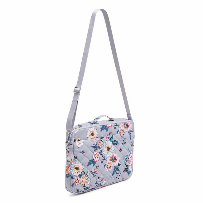 Laptop Crossbody Workstation-Parisian Bouquet-Image 5-Vera Bradley