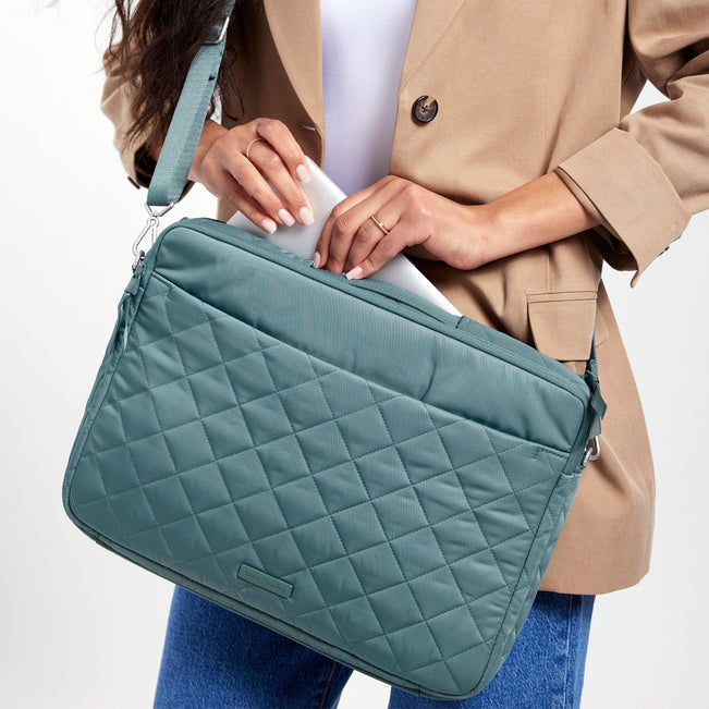 Laptop Crossbody Workstation-Image 2-Vera Bradley