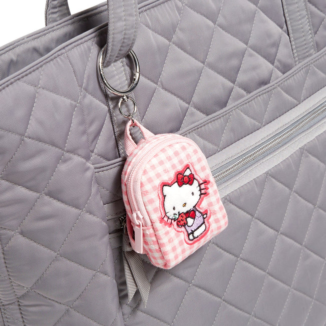 Hello Kitty® Mini Backpack Bag Charm-Hello Kitty Gingham-Image 2-Vera Bradley