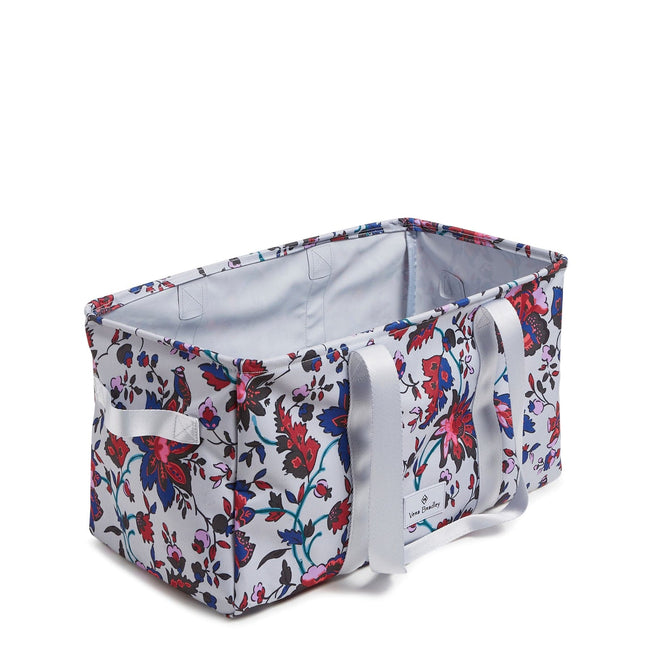 Lighten Up Medium Car Tote-Vineyard Floral-Image 2-Vera Bradley