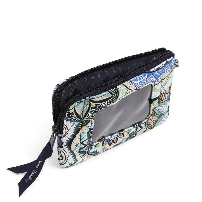 Outlet RFID Zip-Top ID Case-Sketched Medallion-Image 2-Vera Bradley