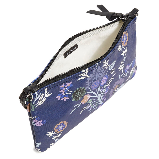 Convertible Wristlet-Garden Masquerade Vines Shadow Blue-Image 3-Vera Bradley