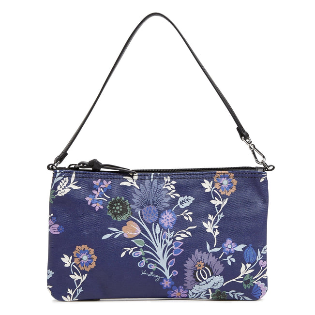 Convertible Wristlet-Garden Masquerade Vines Shadow Blue-Image 2-Vera Bradley