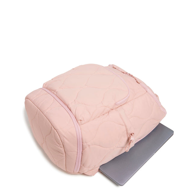 Featherweight Commuter Backpack-Rose Quartz-Image 5-Vera Bradley