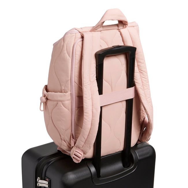 Featherweight Commuter Backpack-Rose Quartz-Image 6-Vera Bradley