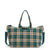 Overnight Travel Tote Bag-Orchard Plaid-Image 1-Vera Bradley