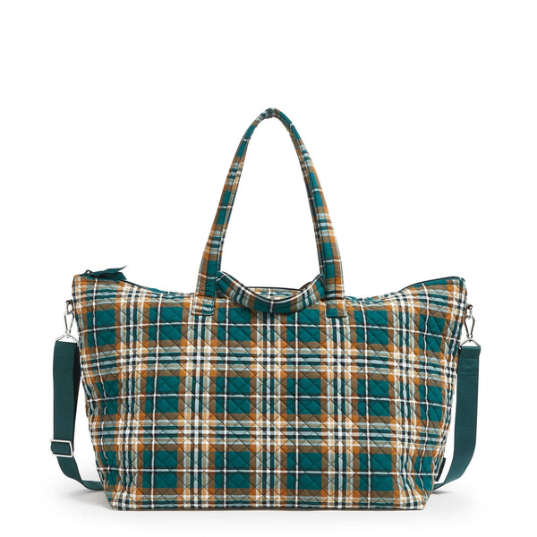 factory style deluxe travel tote bag Overnight Travel Tote Bag - Cotton