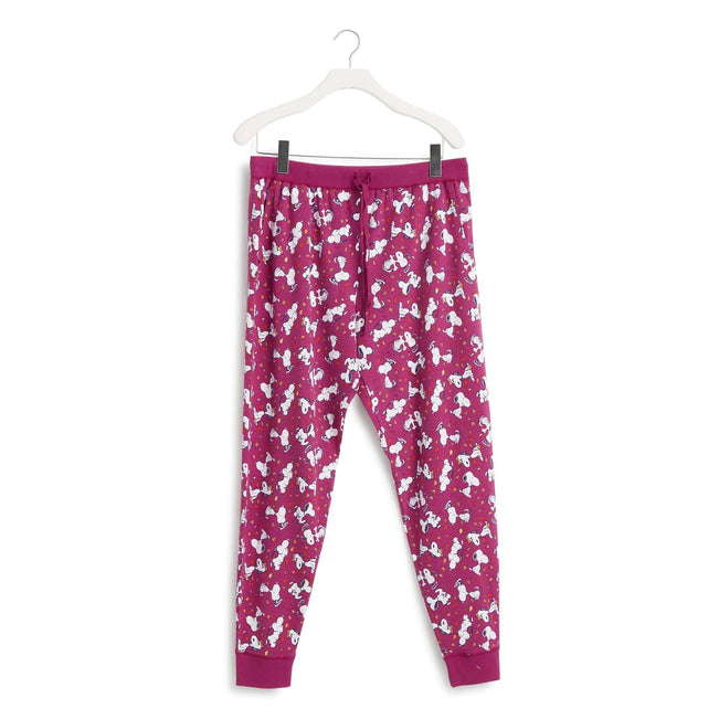 Peanuts® Jogger Pajama Pants-Fall for Snoopy-Image 1-Vera Bradley