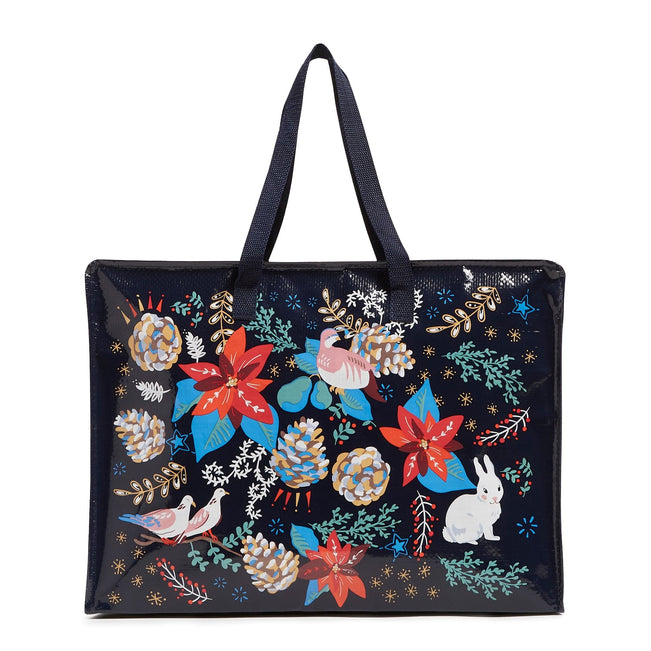 Zip-Top Market Tote-Winter Forest-Image 1-Vera Bradley