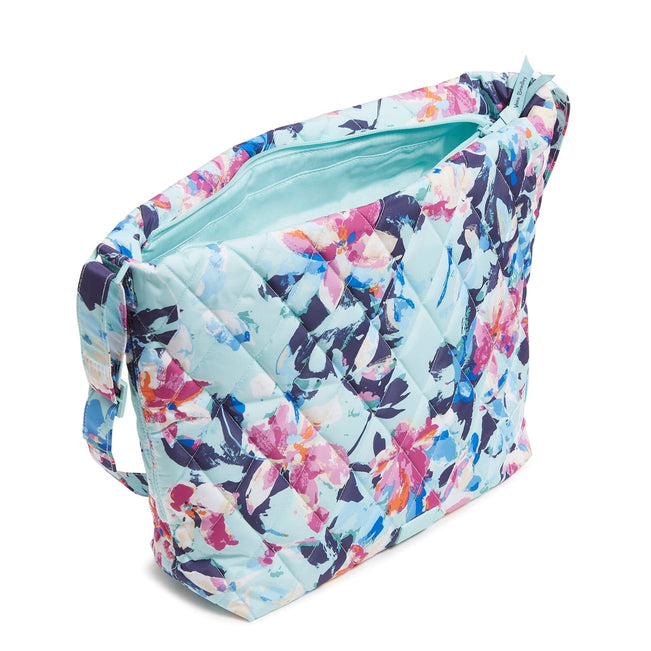 Ultralight Hobo Shoulder Bag-Floating Blossoms-Image 2-Vera Bradley