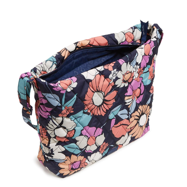 Vera fashion Bradley Chrysanthemum Crush Hobo Shoulder Bag