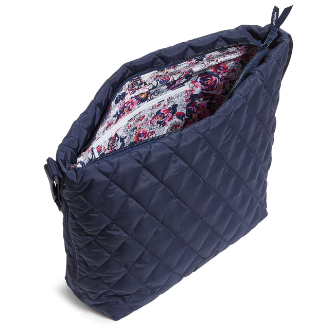 Ultralight Hobo Shoulder Bag-Scroll Navy-Image 2-Vera Bradley