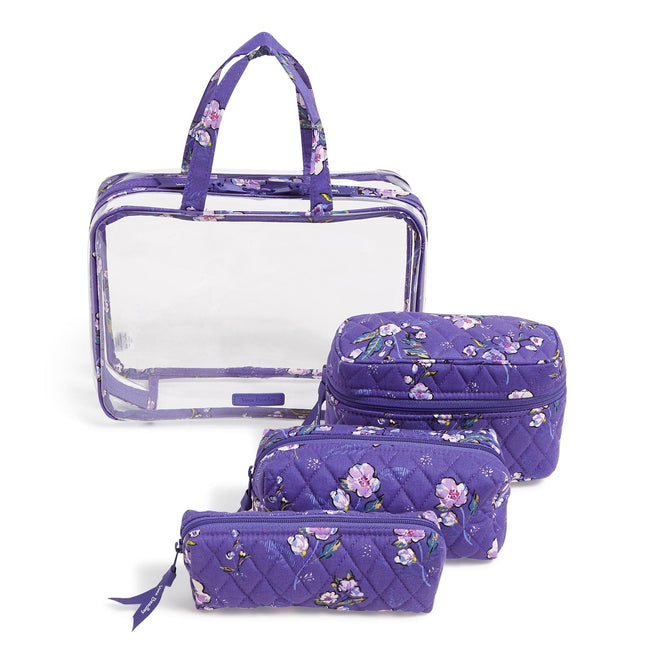 Outlet 4 Pc. Cosmetic Organizer Set-Wild Roses-Image 2-Vera Bradley