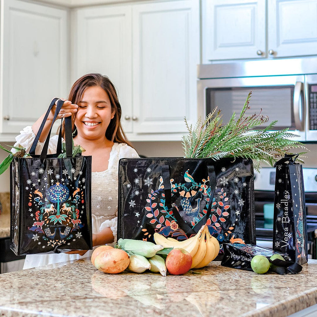 Vera Bradley 4 pc. Market Tote Set Enchantment