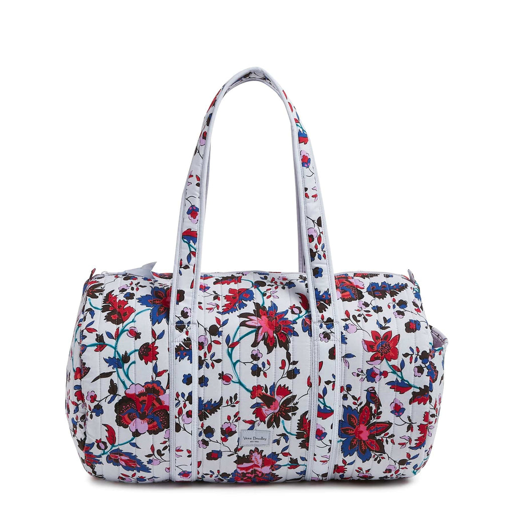 NWT Vera Bradley Travel Duffel Bag Cosmetic store Bundle Floral Bengal Lily