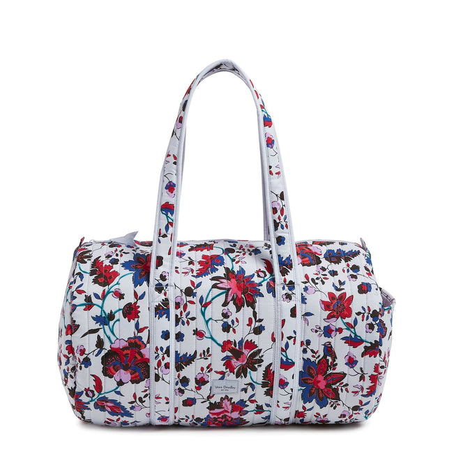 Barrel Duffel-Vineyard Floral-Image 1-Vera Bradley
