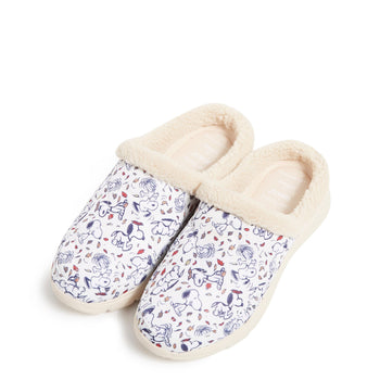 Peanuts® VB Cloud 2-Mile Cozy Mule-Fall for Snoopy Off-White-Image 1-Vera Bradley