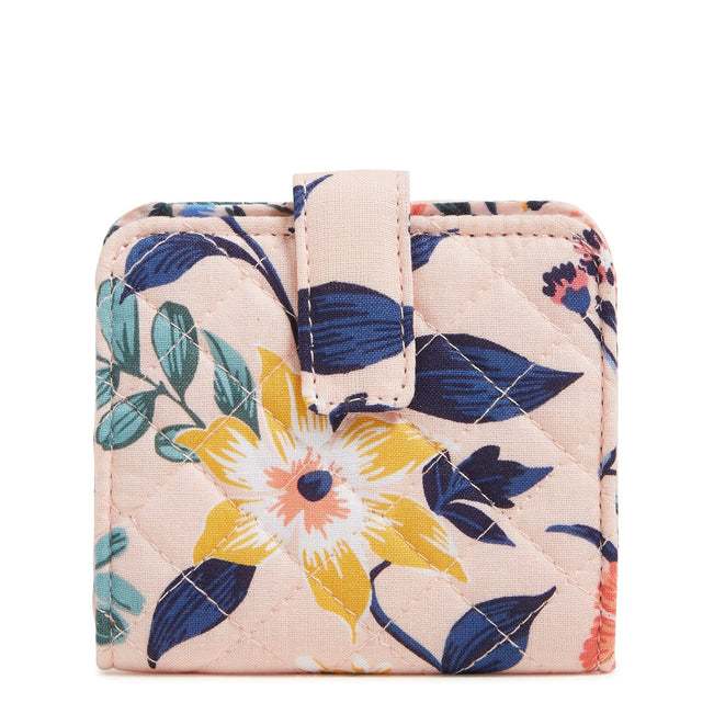 RFID Finley Small Wallet-Paradise Coral-Image 1-Vera Bradley