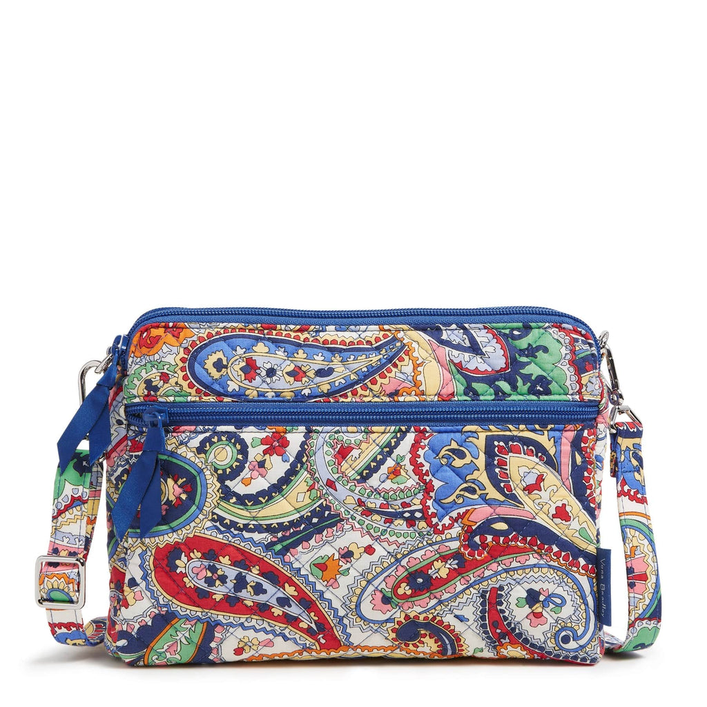 Vera Bradley Paisley Noir Crossbody outlet Messenger Bag