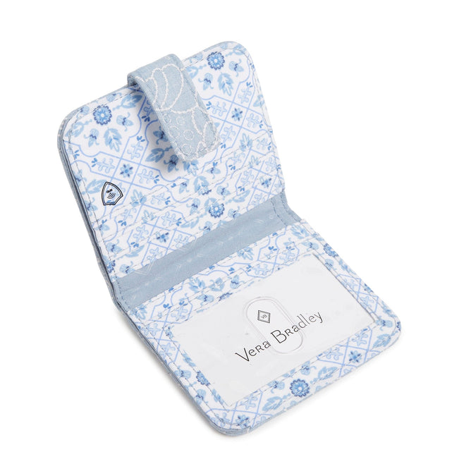 RFID Finley Small Wallet-Sweet Garden Lace-Image 2-Vera Bradley
