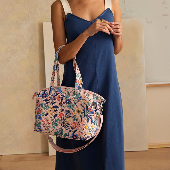 Lyla Shoulder Bag-Paradise Coral-Image 3-Vera Bradley