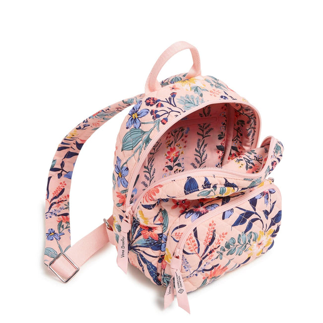 Mini Backpack-Paradise Coral-Image 3-Vera Bradley