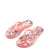 Flip Flops-Paradise Bright Coral-Image 1-Vera Bradley