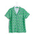 Short-Sleeved Button Up Pajama Top-Garden Green Leaf-Image 1-Vera Bradley